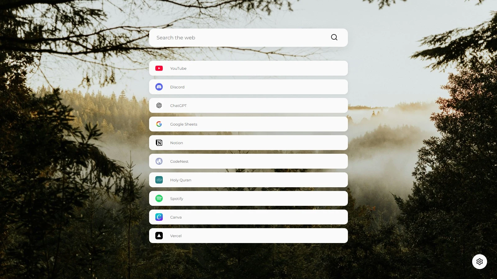 Personalized Tab Preview